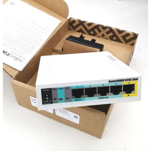 MikroTik RB951G-2HnD Gigabit Wireless Router